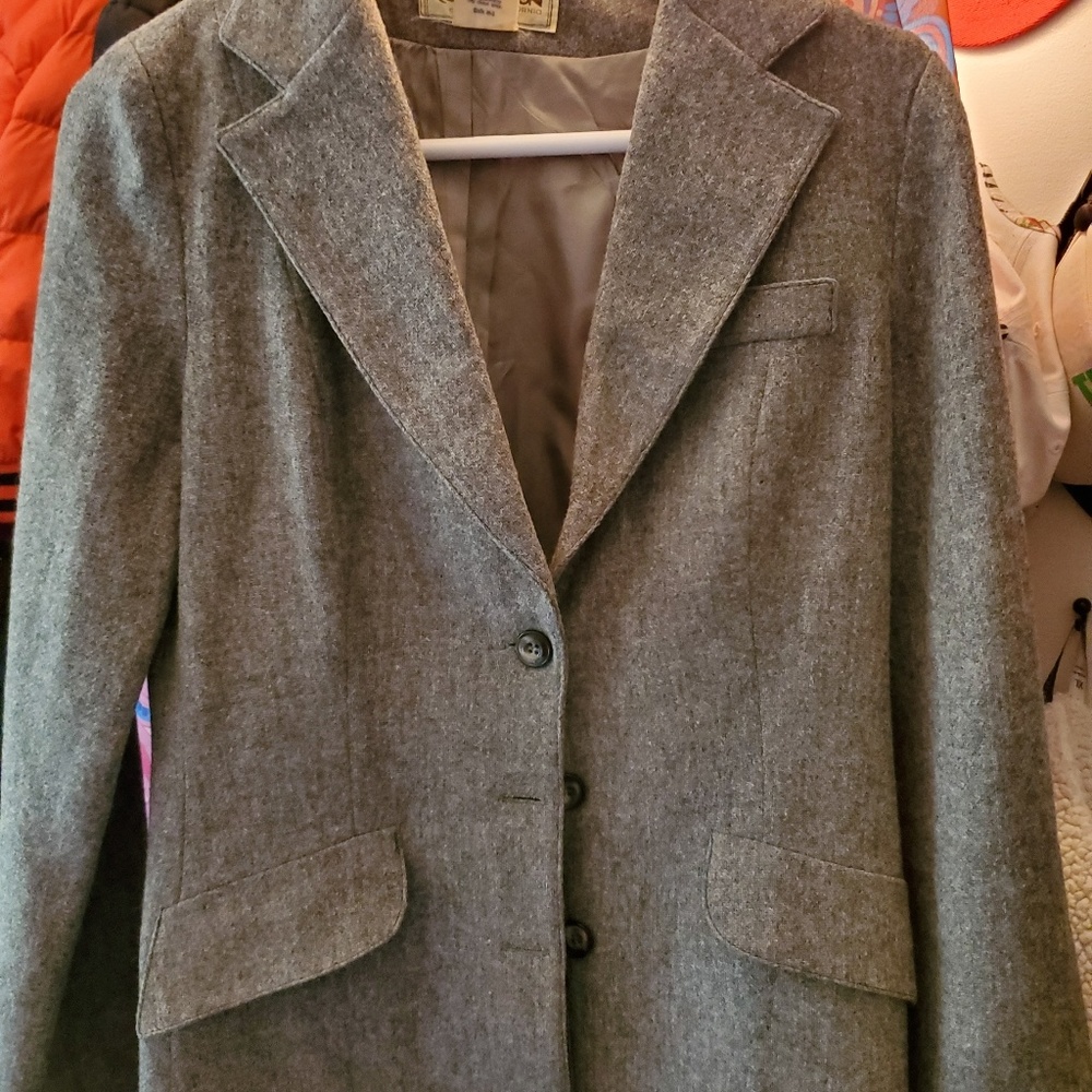 Womens wool blazer
